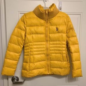 Tennie Wennie yellow down jacket